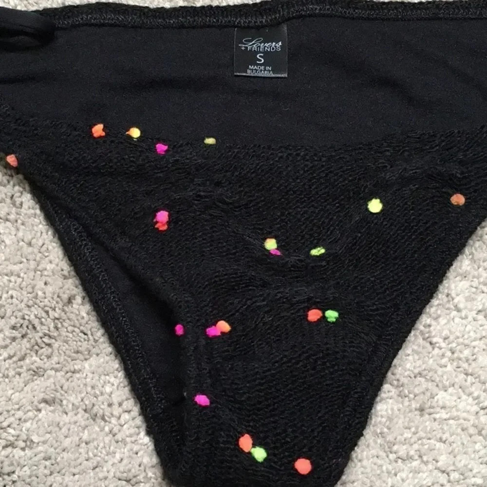 Lovers + Friends sweater bikini bottoms. New - Picture 5 of 6